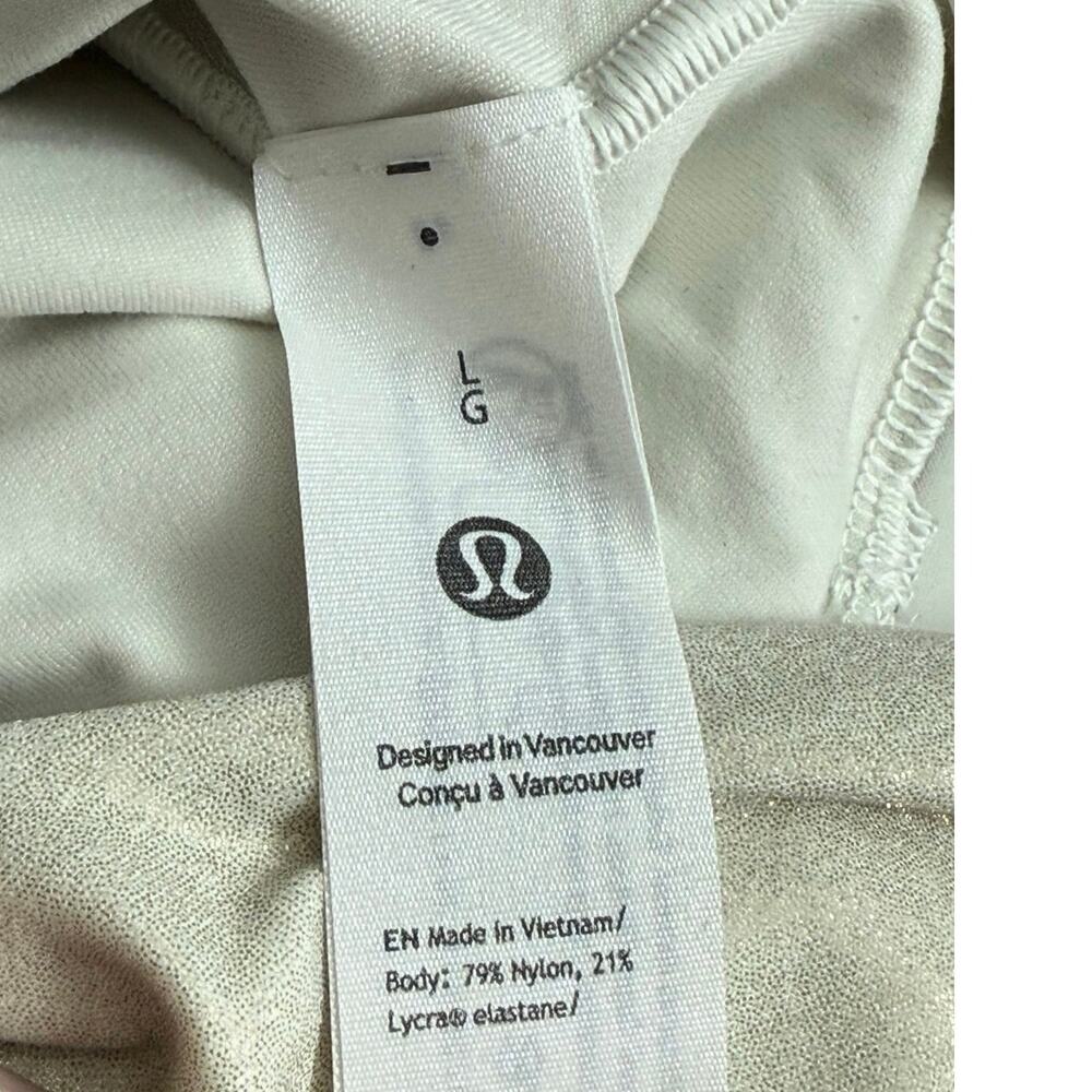 Lululemon Square-Neck Bodysuit Nulu Long Sleeve Thong Cut Large W3INRS LXBO NWT - Picture 8 of 16